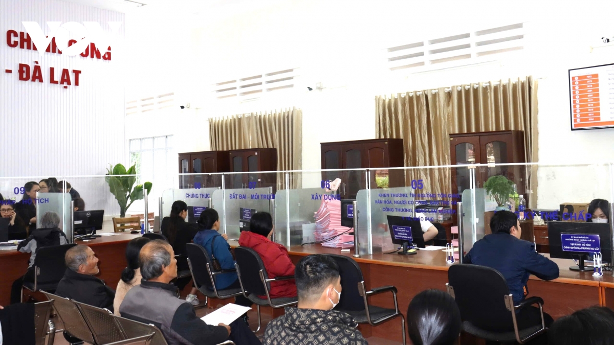 Tỉnh Lâm Đồng mới vận hành thử nghiệm 6 đơn vị hành chính cấp xã